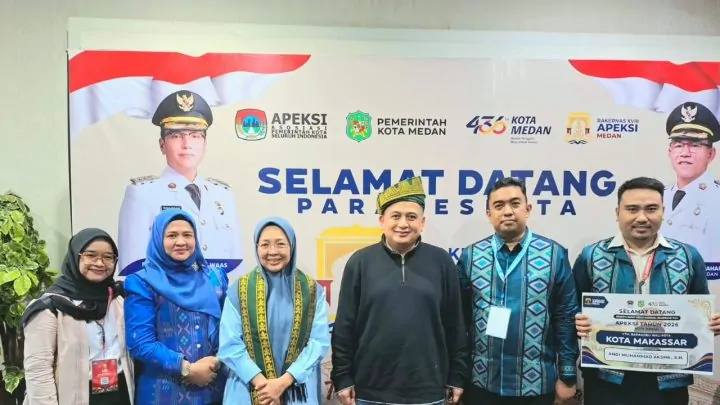 Makassar Pamerkan Tujuh Sapta Mulia dan LONTARA+ di Rakernas APEKSI 2026 APEKSI 2026