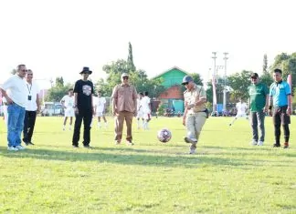 Jelang HUT ke-81 RI, Bupati Andi Utta Resmi Buka Gantarang Football Championship 2026