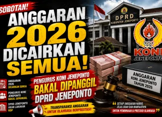 Pengurus KONI Jeneponto