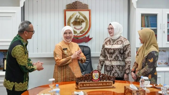 Tiga Kepala Daerah Temui Wawali Aliyah Mustika Ilham, Pelajari Program Unggulan Makassar Aliyah Mustika Ilham