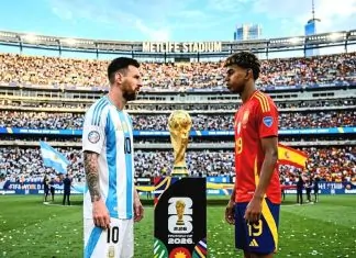 rekor pertemuan argentina vs spanyol