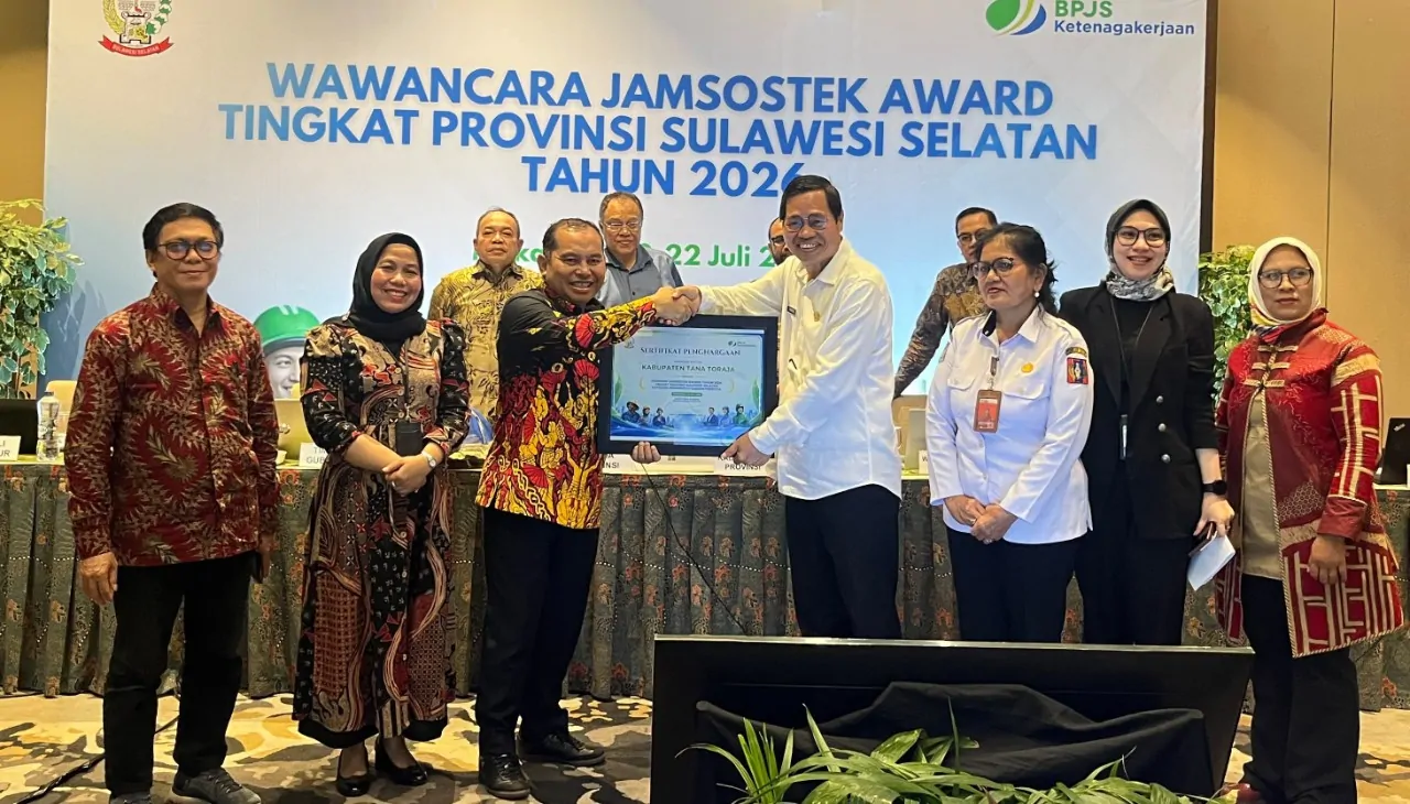 Penutupan Wawancara Jamsostek Award 2026, Kepala Daerah Unjuk Komitmen Perluas Perlindungan Pekerja