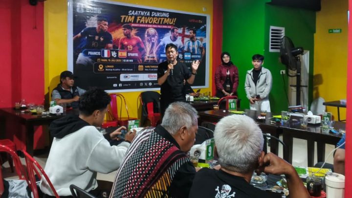 Usai Nobar Prancis vs Spanyol, Unhas TV Ajak Alumni Kembali Meriahkan Semifinal Inggris vs Argentina Unhas TV