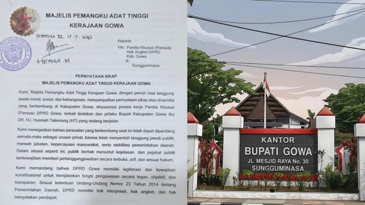 Setelah Keluarga Besar Husniah, Kini Giliran Majelis Pemangku Adat Kerajaan Gowa Dukung Pansus Hak Angket Majelis Adat Pemkab Gowa