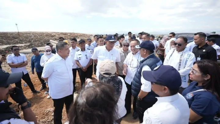 Wali Kota Makassar Pastikan Pembenahan TPA Tamangapa Terus Berlanjut, Menteri LH Apresiasi Progres Sanitary Landfill TPA Tamangapa
