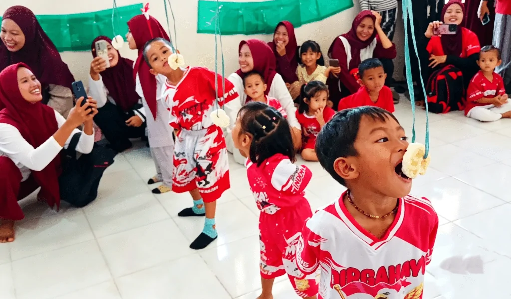 Meriah, TK Hj Sitti Aminah Binamu Semarakkan HUT ke-81 RI dengan Lomba Siswa dan Orang Tua