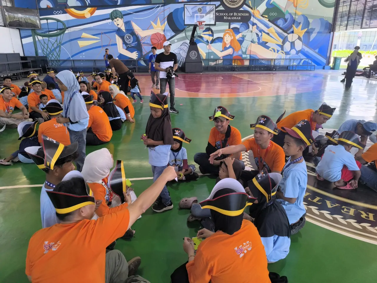 Leadership 198 Gelar WOW Day di Makassar, 58 Anak Kampung Savana Diajak Berani Bermimpi