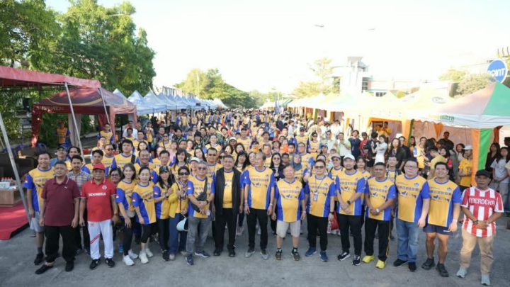 Semarak HUT RI ke-81, PSMTI Sulsel Gelar FunWalk dan Perkuat Kebersamaan