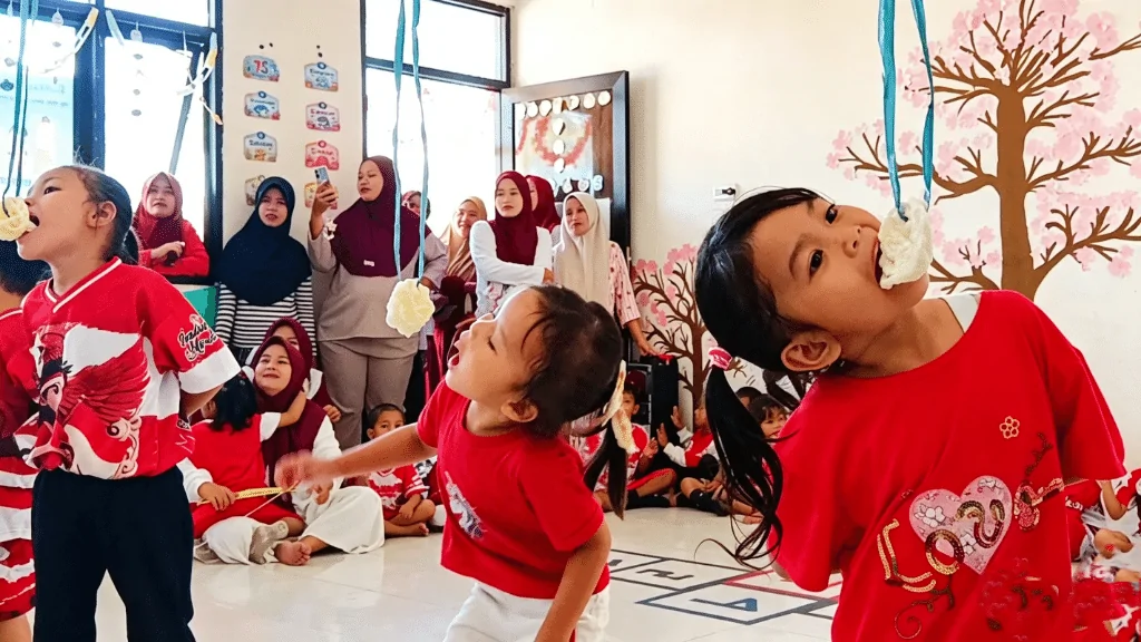 Meriah, TK Hj Sitti Aminah Binamu Semarakkan HUT ke-81 RI dengan Lomba Siswa dan Orang Tua