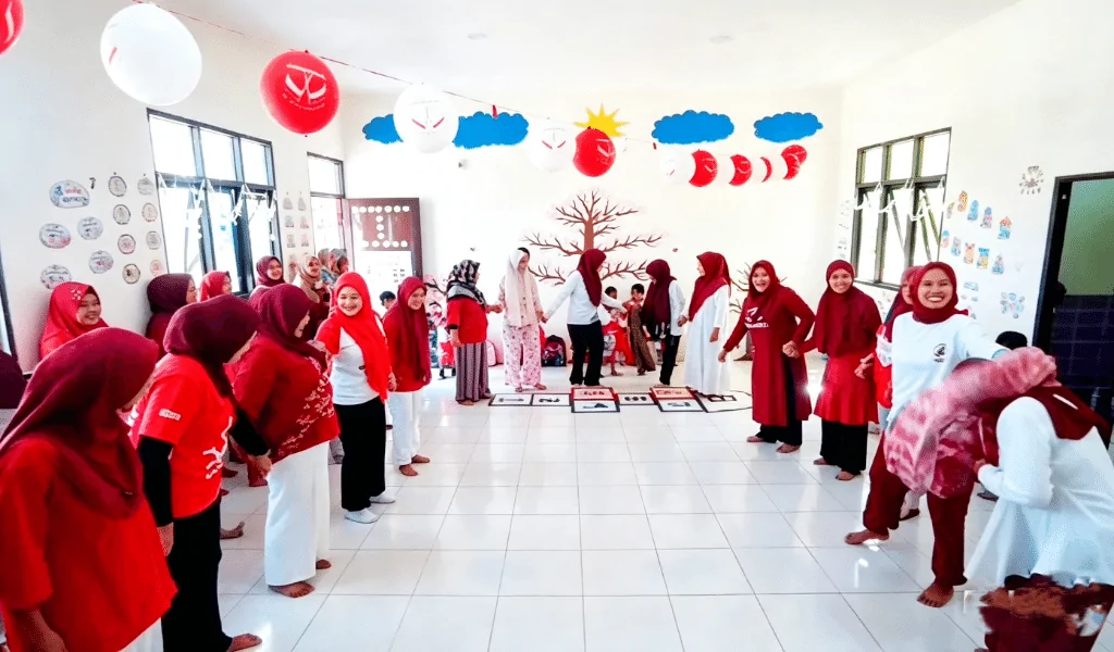 Meriah, TK Hj Sitti Aminah Binamu Semarakkan HUT ke-81 RI dengan Lomba Siswa dan Orang Tua