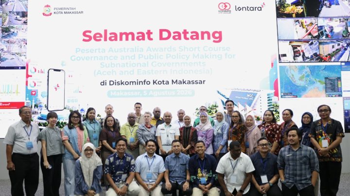Kominfo Makassar Perkenalkan Lontara+ dan MARVEC kepada Peserta Australia Awards, Tunjukkan Praktik Baik Transformasi Digital Kominfo Makassar