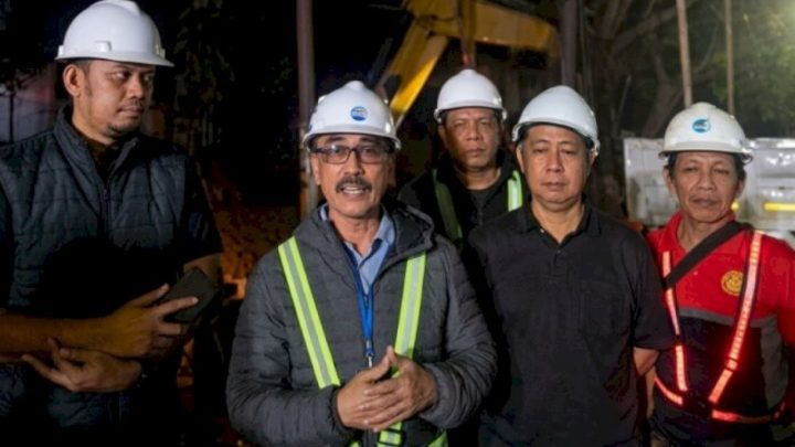 Dirut PDAM Makassar Pantau Langsung Normalisasi Intake Manggala, Pastikan Pasokan Air Bersih Tetap Stabil PDAM Makassar