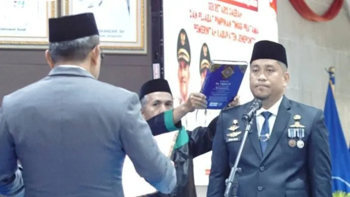 Bupati Paris Yasir Lantik Dr Aspa Muji Jadi Sekda Definitif Kabupaten Jeneponto Bupati Paris Yasir