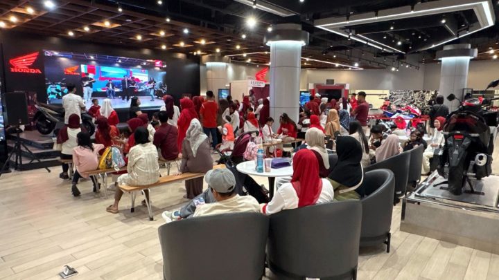 Honda Parade Merdeka Semarakkan HUT RI ke-81 di AMEC Makassar Honda Parade Merdeka