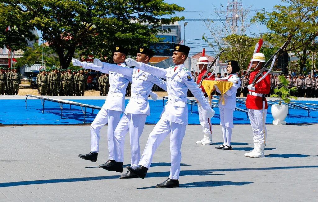 Merah Putih Berkibar Khidmat di Lapangan Parang Passamaturukang, Jeneponto Kukuhkan Semangat HUT ke-81 RI