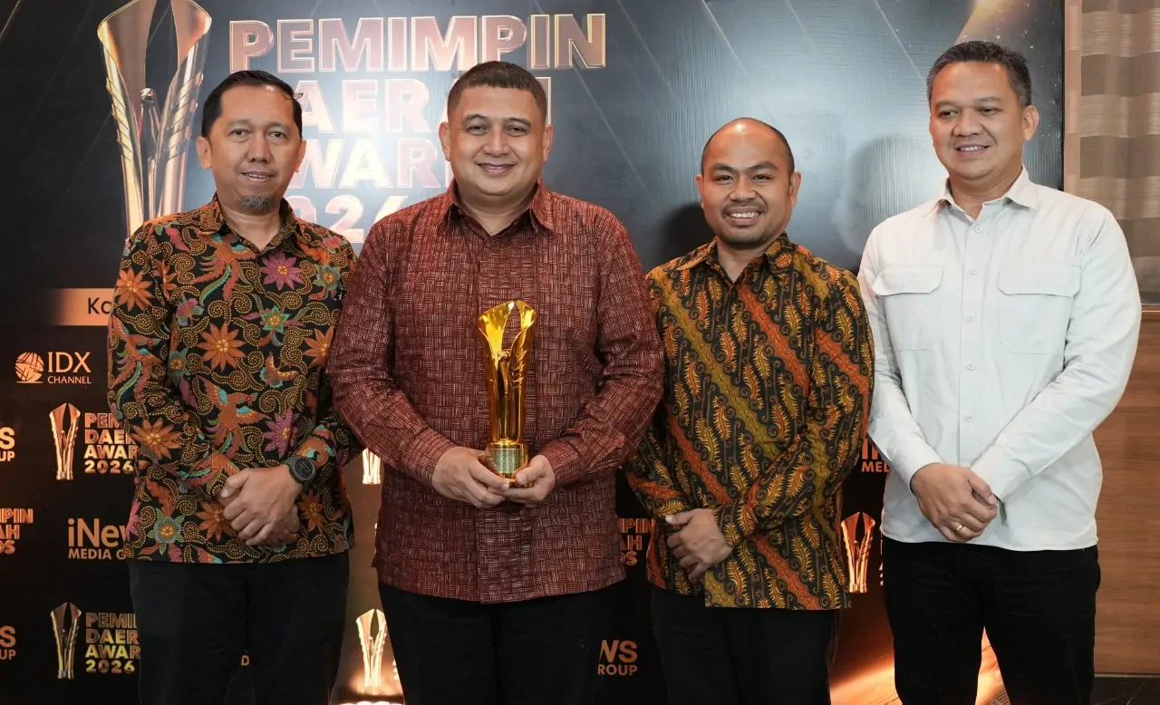 Wali Kota Makassar Raih Pemimpin Daerah Award 2026, Satu-satunya dari Sulsel