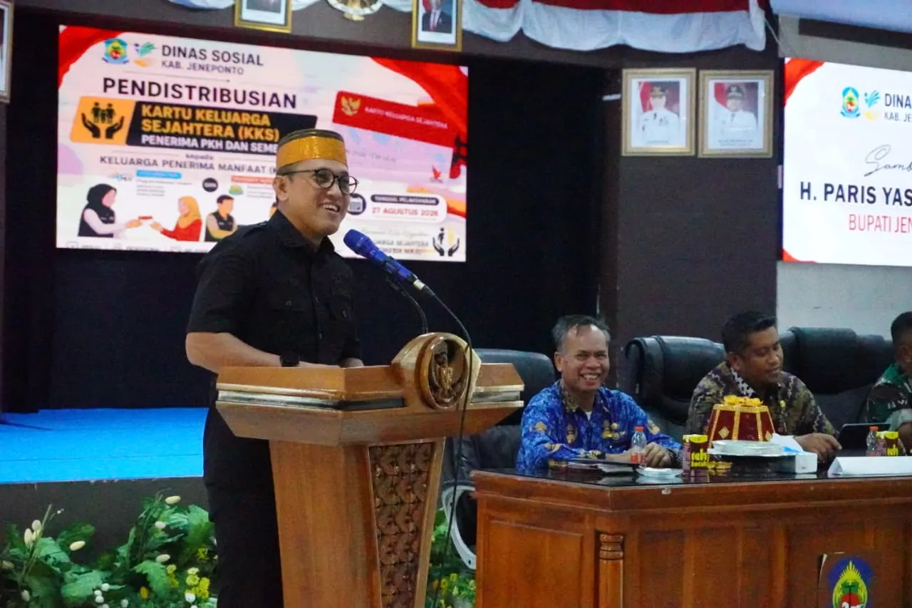 Pemkab Jeneponto Resmi Distribusikan KKS Program PLH dan Sembako Tahap II Tahun 2026