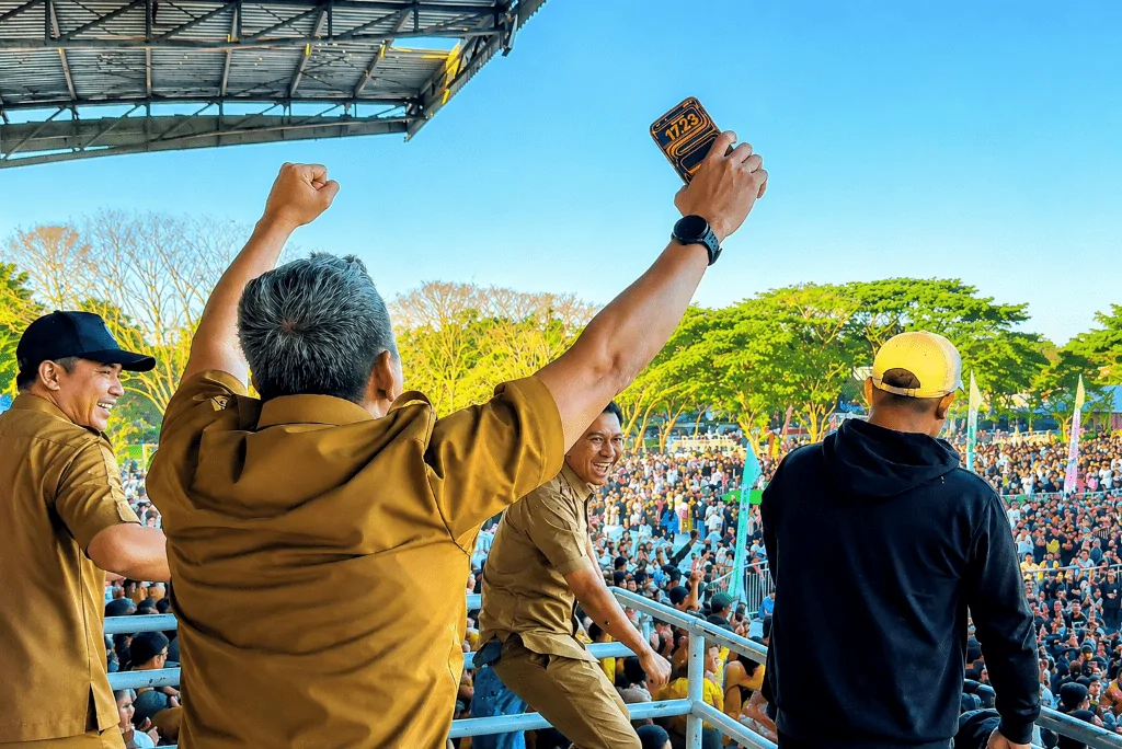 Efek Kehadiran Bupati, Jeneponto Menggila di Piala Gubernur Sulsel, Kalahkan Gowa 3-0