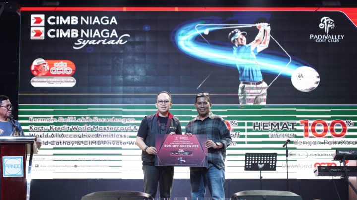 CIMB Niaga Perkuat Layanan Lifestyle, Hadirkan Promo Green Fee hingga 50 Persen di Padivalley Golf Club CIMB Niaga