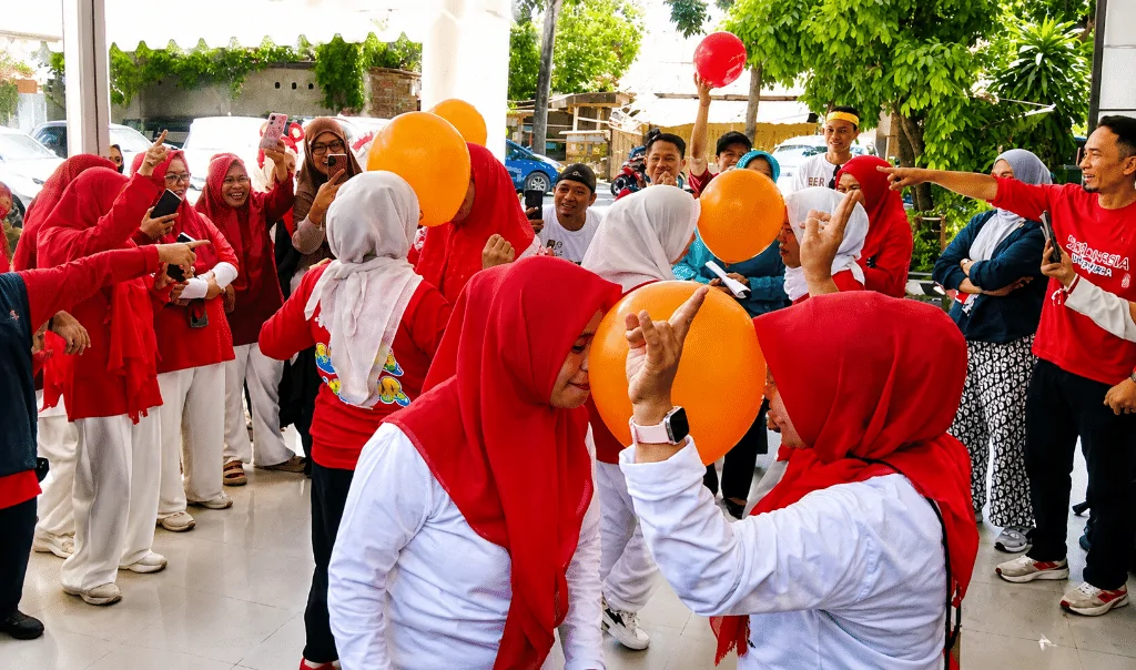 Meriahkan HUT ke-81 RI, Disdikbud Jeneponto Gelar Lomba Antar Bidang, Dari Joget Balon Hingga Lari Sarung