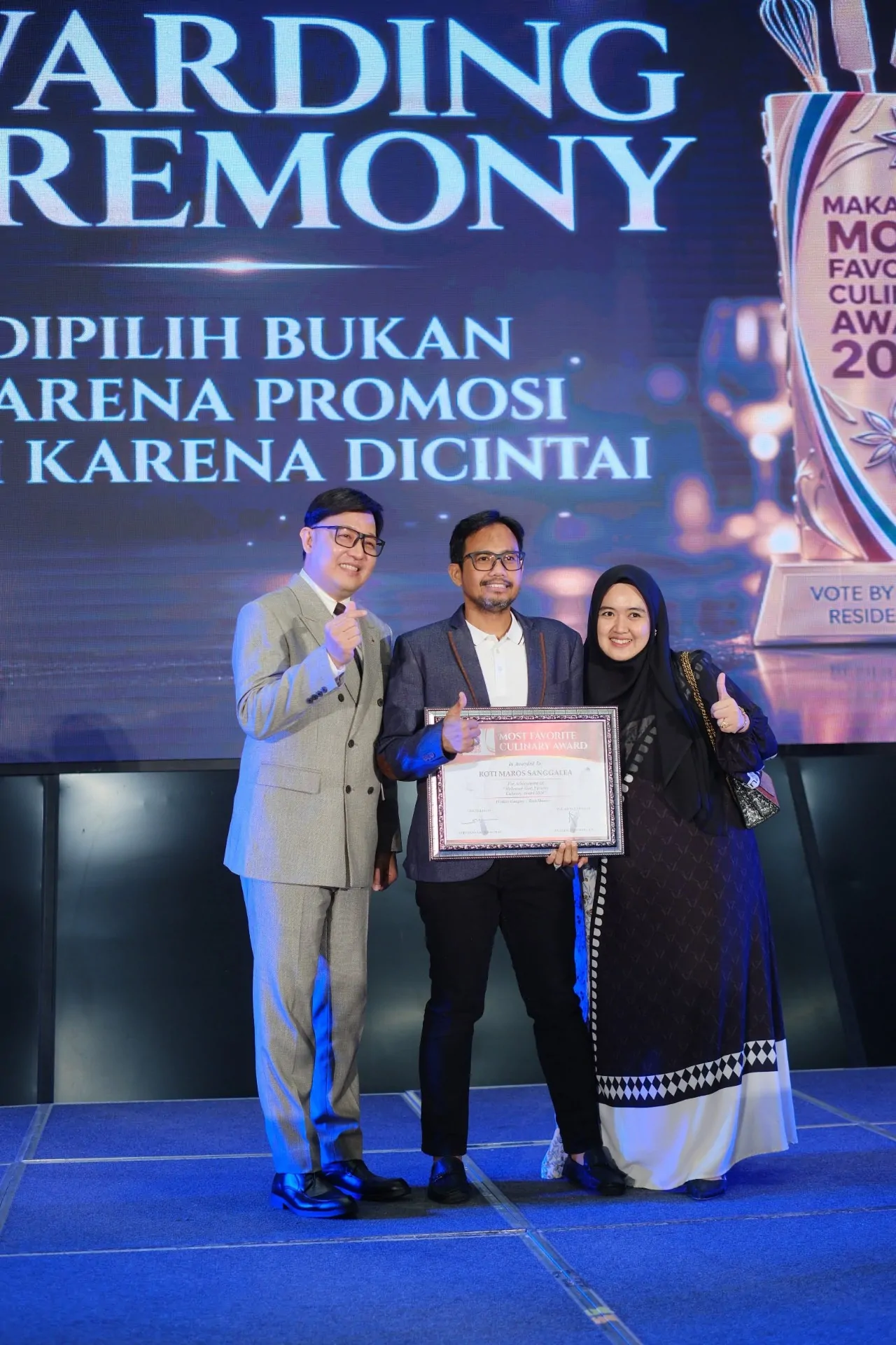 Tiga Tahun Berturut-turut, Roti Maros Sanggalea Raih Penghargaan MFC Award 2026