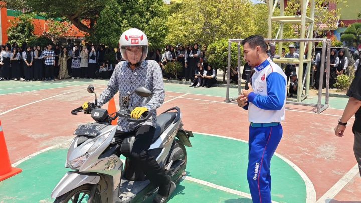 Asmo Sulsel Bawa Honda Hype School ke Sengkang hingga Polewali, Edukasi Pelajar soal Safety Riding Honda Hype School Sengkang