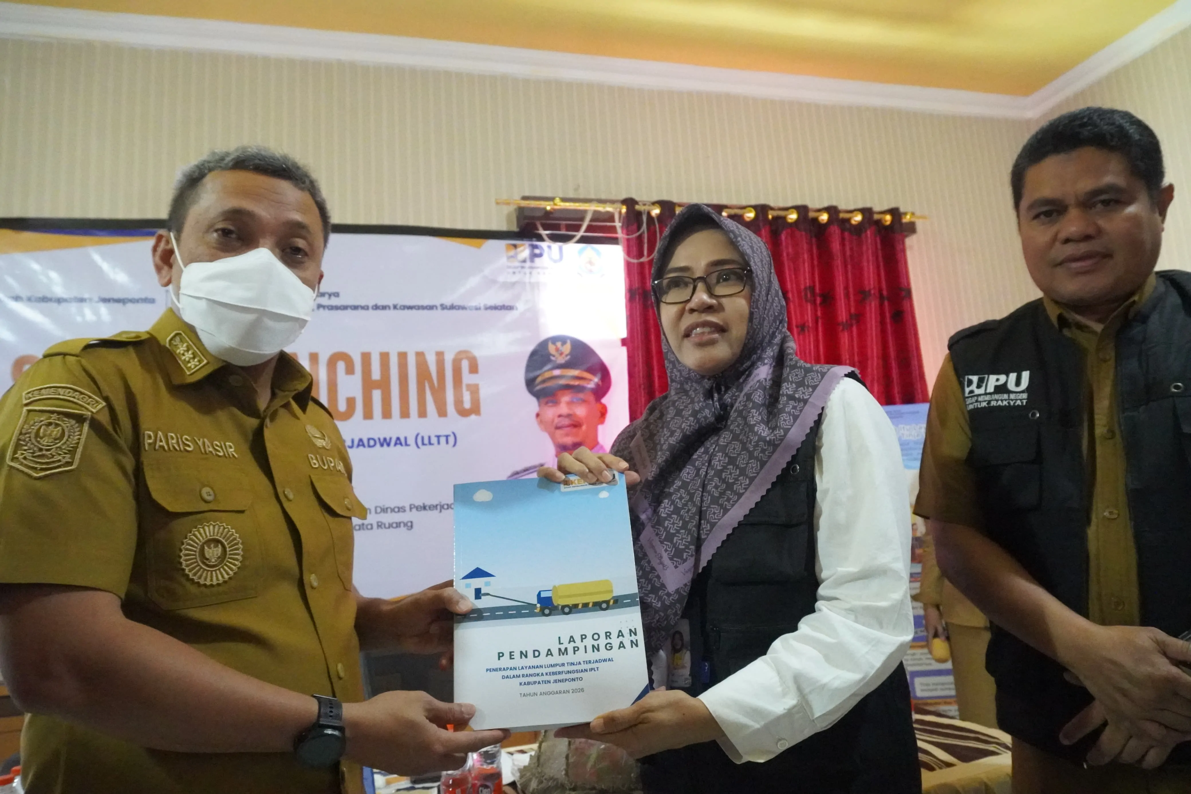 Bupati Jeneponto H. Paris Yasir Luncurkan Layanan Lumpur Tinja Terjadwal Tahun 2026