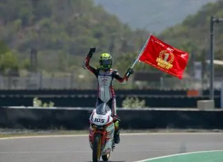 Ubah Setelan Suspensi, Gery Salim Amankan Dua Podium di NS250cc