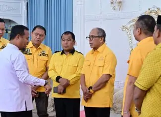 Temui Gubernur Sulsel, IAS: Golkar Selalu Sejalan dengan Pemerintahan
