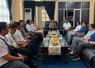 Kapolres Sambangi DPRD Pangkep, Haris Gani Dorong Sinergi Jaga Kondusivitas Daerah