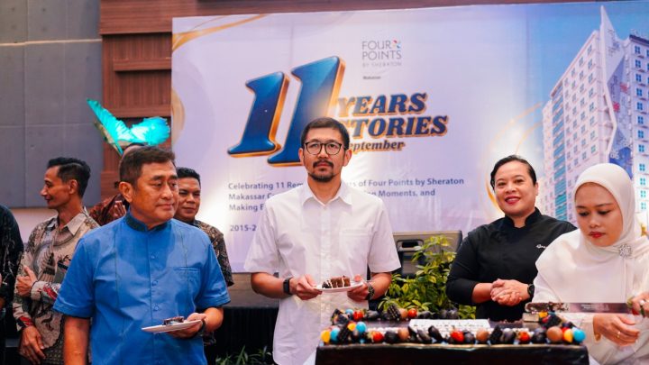Four Points by Sheraton Makassar Genap 11 Tahun, Rayakan dengan Aksi Sosial dan Syukuran Four Points by Sheraton Makassar