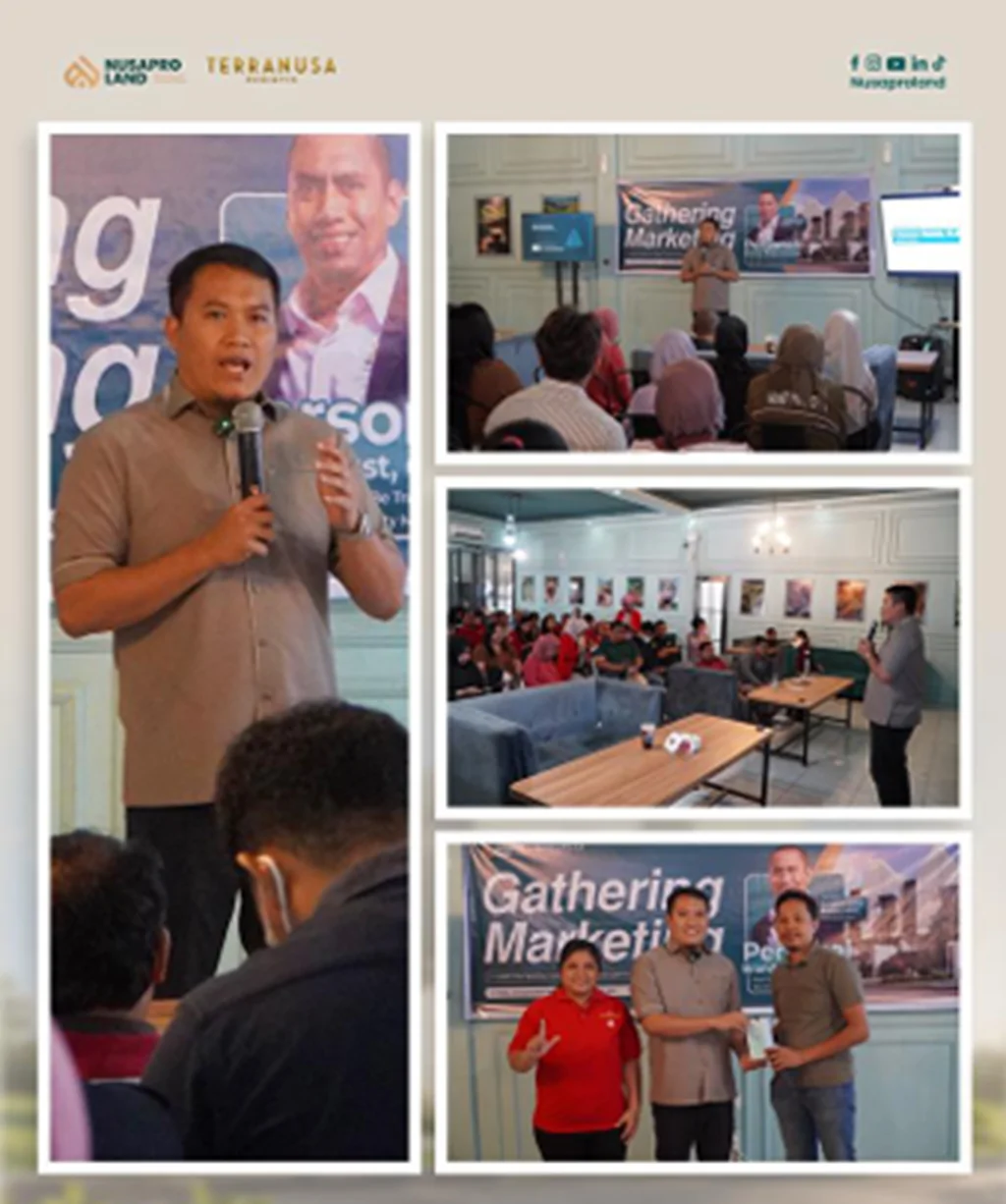 Nusapro Land Gelar Marketing Gathering Terra Nusa Perintis, Tegaskan Komitmen Regulasi dan Hadirkan Solusi Hunian dengan Pembiayaan Syariah