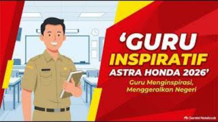 Guru Inspiratif Astra Honda 2026 Resmi Dibuka, Cek Syarat dan Jadwalnya Guru Inspiratif Astra Honda 2026